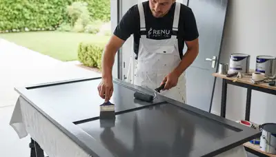 Professional door painting and refinishing in Redding, CA by expert house painters