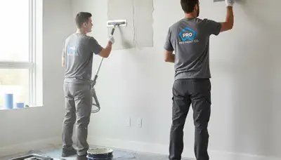 Professional drywall repair and wall restoration by house painters in Redding, CA interior home