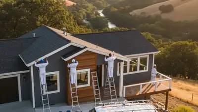 Professional house painters in Redding CA providing expert exterior and interior painting services