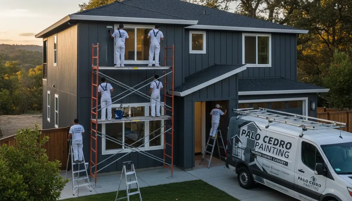 Professional house painters providing exterior home painting services in Redding, CA