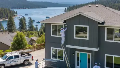 Professional house painters in Redding CA providing expert residential exterior painting services