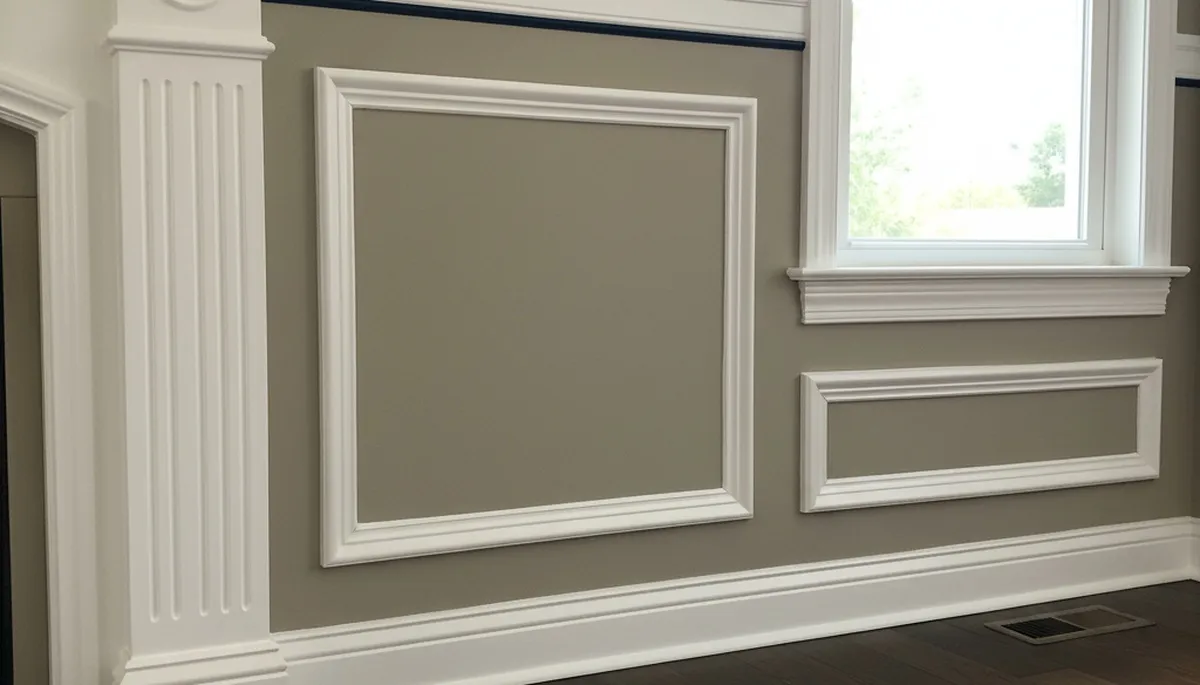 Professional interior trim painting with clean lines and detail in a Redding, CA home